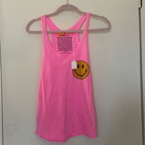 Aviator nation pink tank